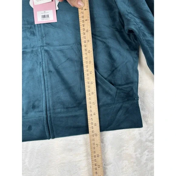 JUICY COUTURE Velour OG Booty Bling Tracksuit Set Sz Large Velvet Green Y2K 90s